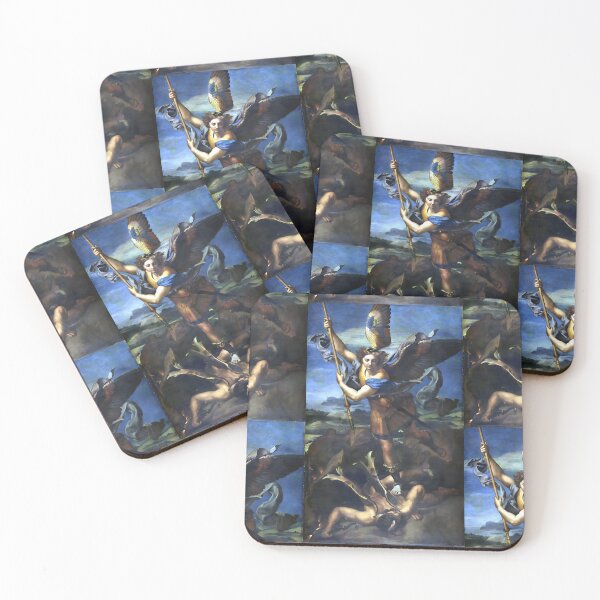 Item preview, Raphael - Saint Michael Overwhelming the Demon designed and sold by Jon-Baran.