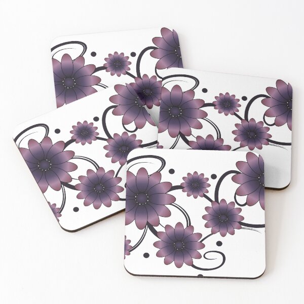 Item preview, Dark Purple Flowers designed and sold by byautumnrain.