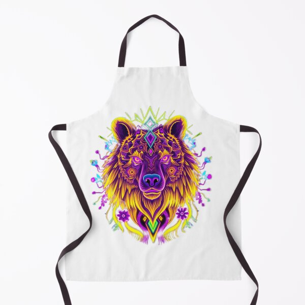 Item preview, Bear - Neon Geometric Beast Art - Nature & Circuit Fusion Design for T-shirt, Hoodie & Sticker designed and sold by Naturalite19.