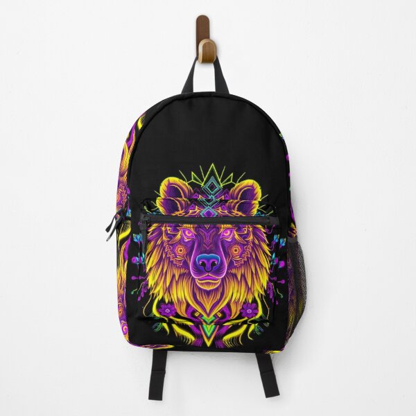 Item preview, Bear - Neon Geometric Beast Art - Nature & Circuit Fusion Design for T-shirt, Hoodie & Sticker designed and sold by Naturalite19.