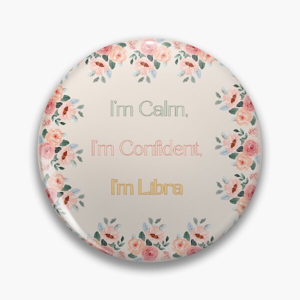 Item preview, Calm Confident Libra ♎ Zodiac Sign Astrology Gift designed and sold by RoraLily.