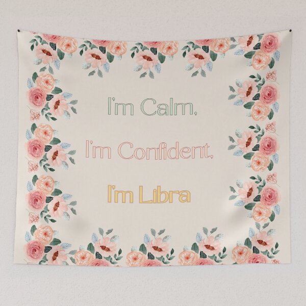 Item preview, Calm Confident Libra ♎ Zodiac Sign Astrology Gift designed and sold by RoraLily.