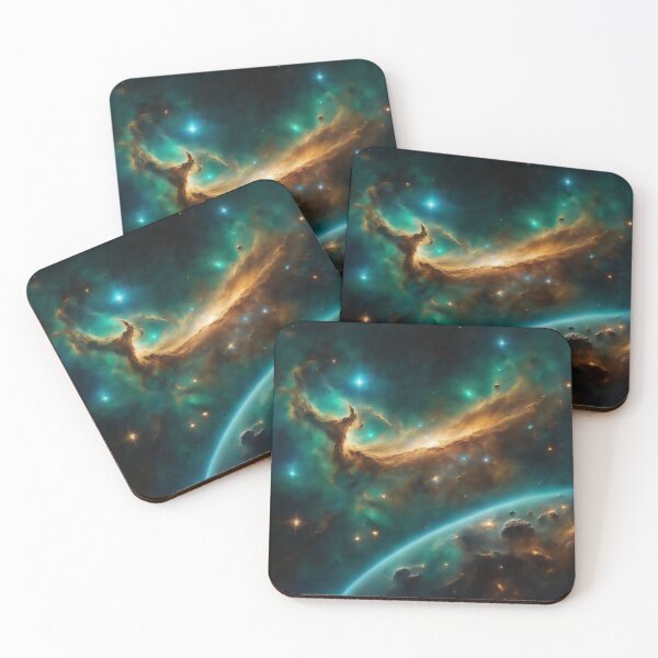 Item preview, Emerald Nebula: Cosmic Symphony designed and sold by  ASTRØ.