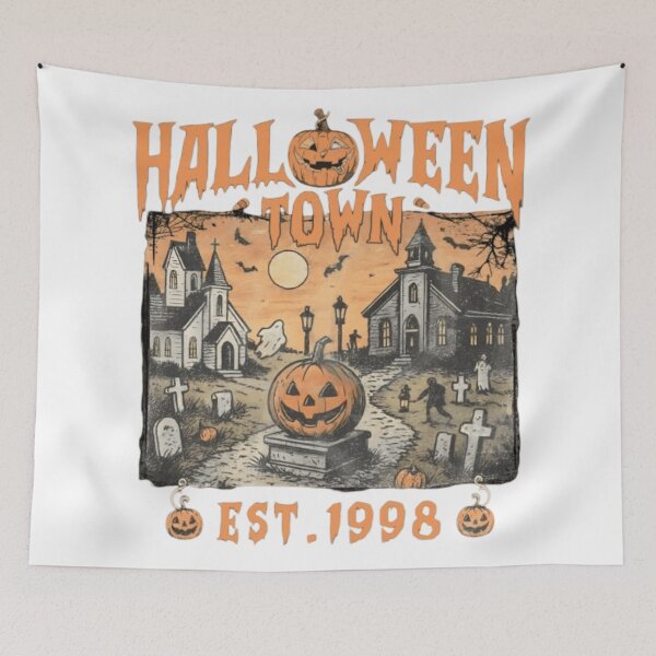 Item preview, Halloweentown Est 1998 Vintage 90s Style Design, Gifts designed and sold by Williams Anderson.