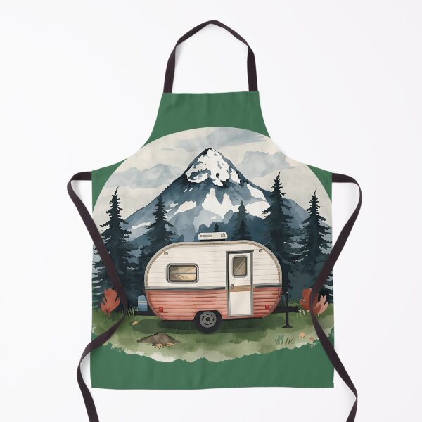 Artikelvorschau, Mountain Escape Camper Van – Naturmalerei-Stil entworfen und verkauft von Art-Design-EM.