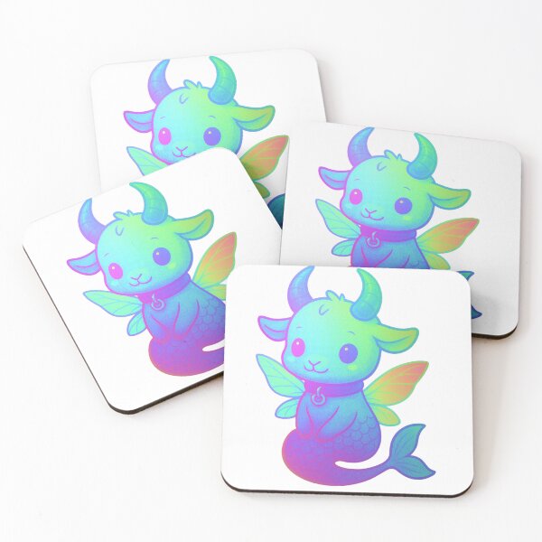 Item preview, Adorable Demonic Mermaid Creature designed and sold by Jen-stuffs.