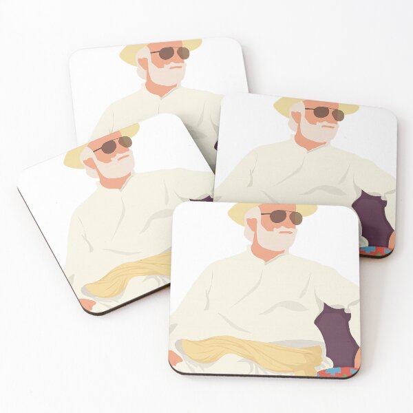 Item preview, Nawab Akbar Bugti Minimalist Vector Art designed and sold by amiranbaloch.