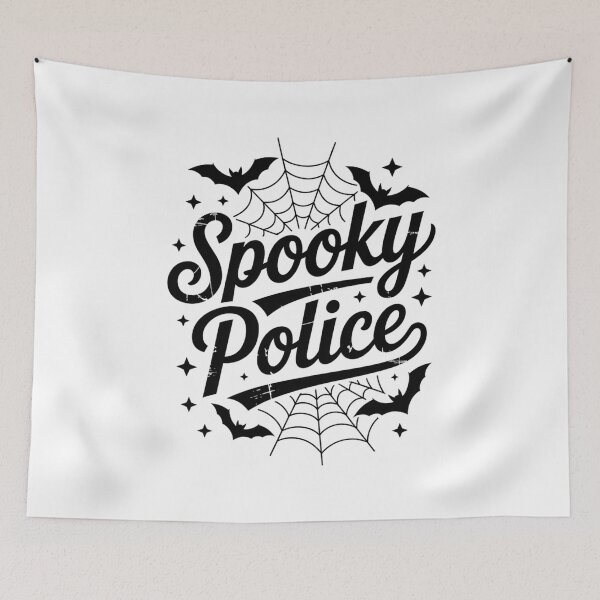 Artikelvorschau, Gruselige Polizei, lustiges Polizeidesign, Halloween-Geschenk entworfen und verkauft von Oussinc.