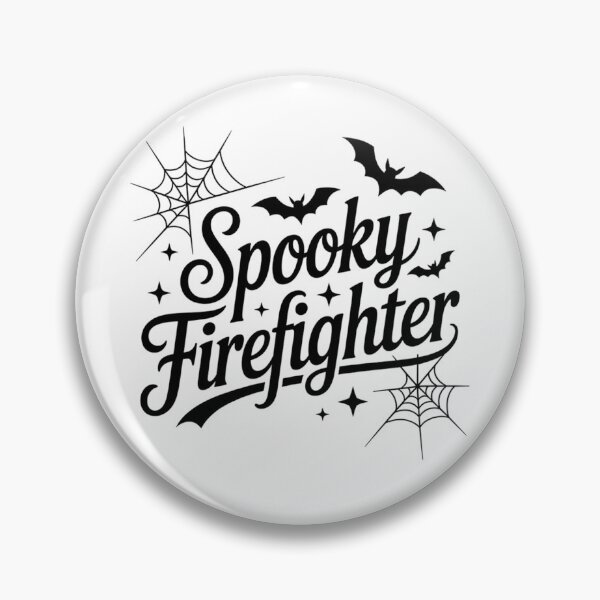 Item preview, Spooky Firefighter, Funny Firefighter Design Halloween Gift designed and sold by Oussinc.