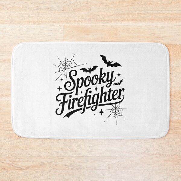 Item preview, Spooky Firefighter, Funny Firefighter Design Halloween Gift designed and sold by Oussinc.