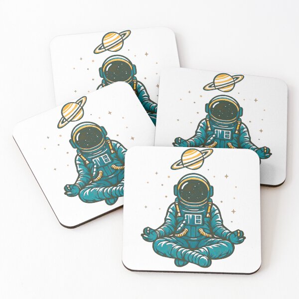 Item preview, Astronaut Yoga Saturn - Cosmic Meditation Grephic designed and sold by STYLE FOR YOU .