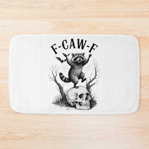 Item preview, F-Caw-F Funny Black Raccoon F Caw F Racoon Dancing Women Men designed and sold by Miumed.