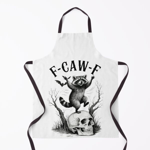 Item preview, F-Caw-F Funny Black Raccoon F Caw F Racoon Dancing Women Men designed and sold by Miumed.