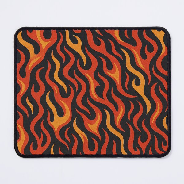Item preview, Inferno Flame Pattern – Red and Black Heat Waves designed and sold by weirdfishes123.