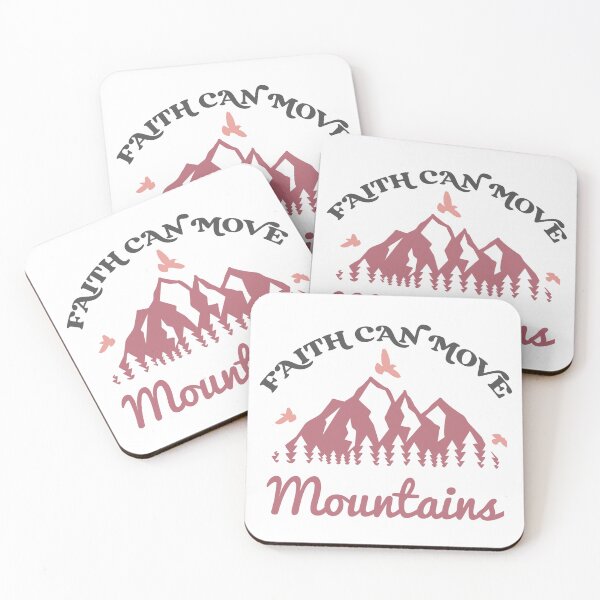 Item preview, Faith can move mountains designed and sold by Holy Hands Studio.