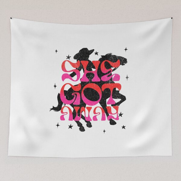 Item preview, Groovy Chappell Roan inspired the subway red pink design cowgirl designed and sold by DisgustangCO.