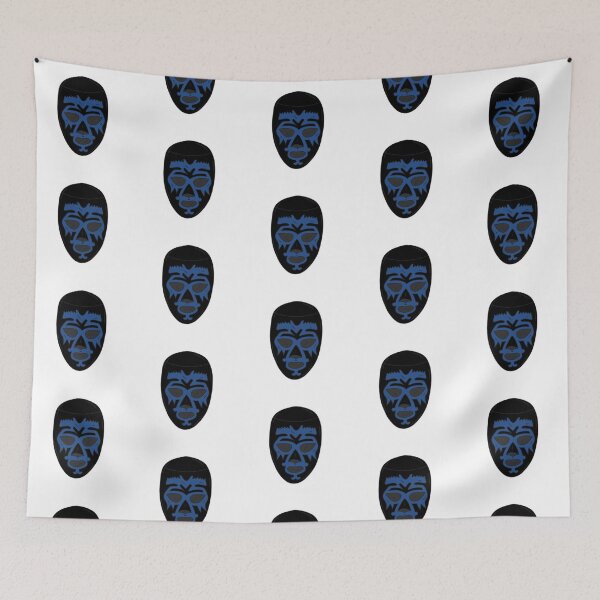 Item preview, MEXICO - Lucha libre "Mano Negra" designed and sold by smilefgc.