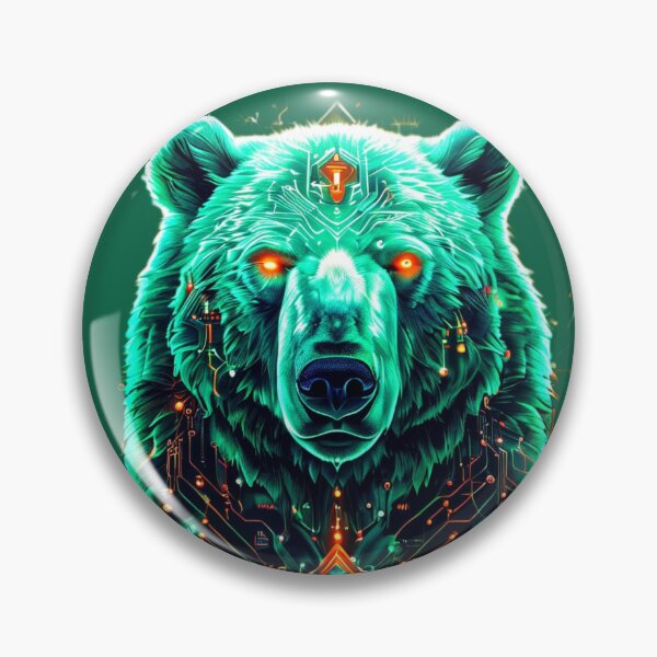 Item preview, Arctic Glow Bear - Lime Green & Orange Neon Polar Bear - Cyberpunk Winter Animal Design for T-shirt & Hoodie designed and sold by Naturalite19.