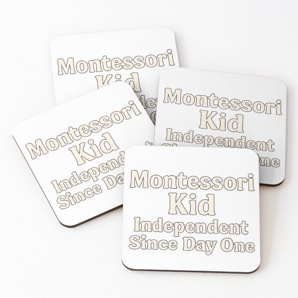 Item preview, Montessori Kid – Independent Since Day One (Funny Montessori Design) designed and sold by MforMontessori.