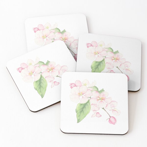 Item preview, Light pink florals  designed and sold by DreamCradleArt.