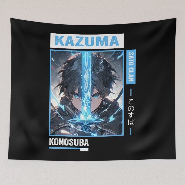 Item preview, Kazuma Sato - KonoSuba designed and sold by Anni-tett.