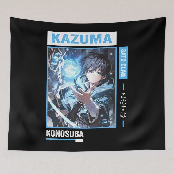 Item preview, Kazuma Sato - KonoSuba designed and sold by Anni-tett.