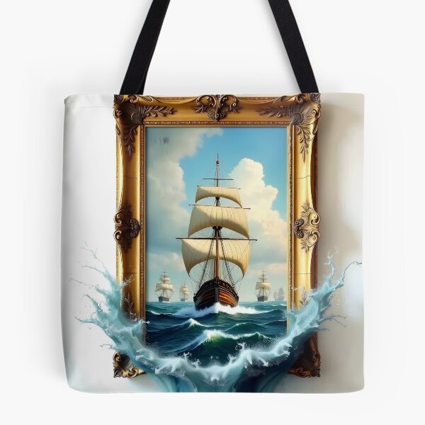 Item preview, ship, water explosion, painting designed and sold by Pavel Polyansky.