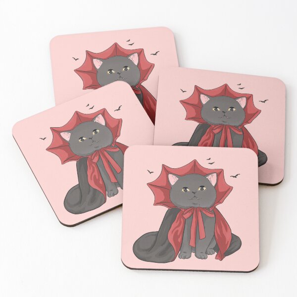 Item preview, Vampire Cat designed and sold by Peach Frog.