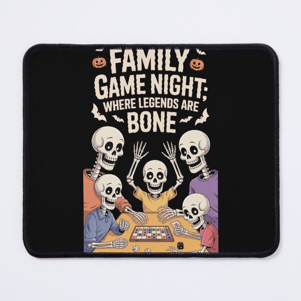 Item preview, Family Game Night Skeleton Squad designed and sold by SpeakingPrint2.