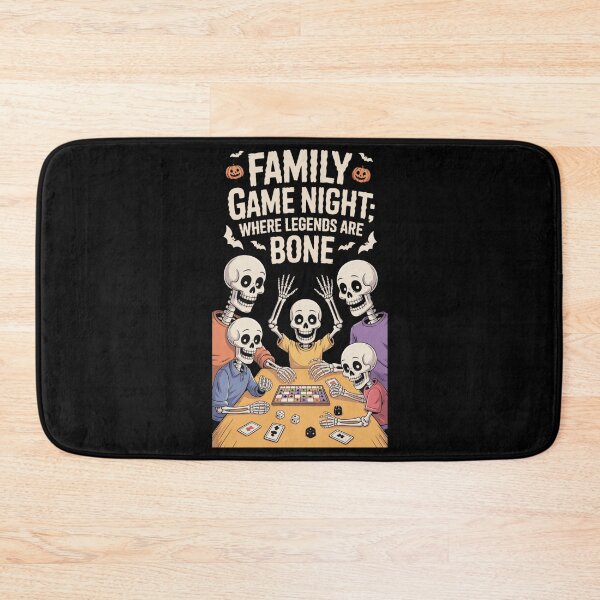Item preview, Family Game Night Skeleton Squad designed and sold by SpeakingPrint2.