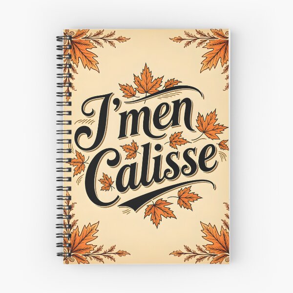 Item preview, J’men Calisse – Elegant Vintage Paper with Fall Maple Leaves designed and sold by EmeraldeaArt.