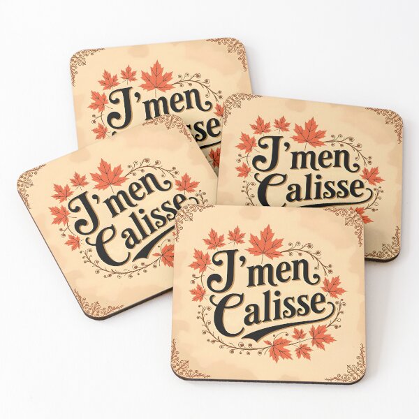 Item preview, J’men Calisse – Vintage Ornate Frame with Maple Leaves designed and sold by EmeraldeaArt.