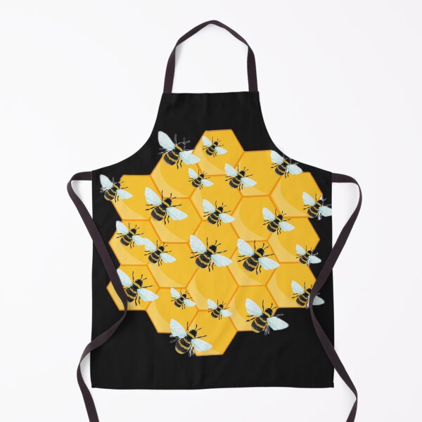 Item preview, Busy Bees on Honeycomb - Sweet Nature Pattern designed and sold by Studio Yvonne .