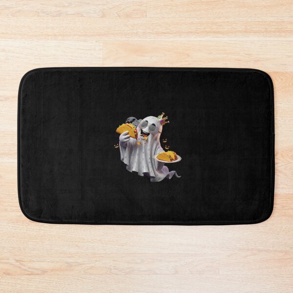 Item preview,  "Spooky & Boujee" Halloween Ghost Eating Tacos designed and sold by DMNindustries.