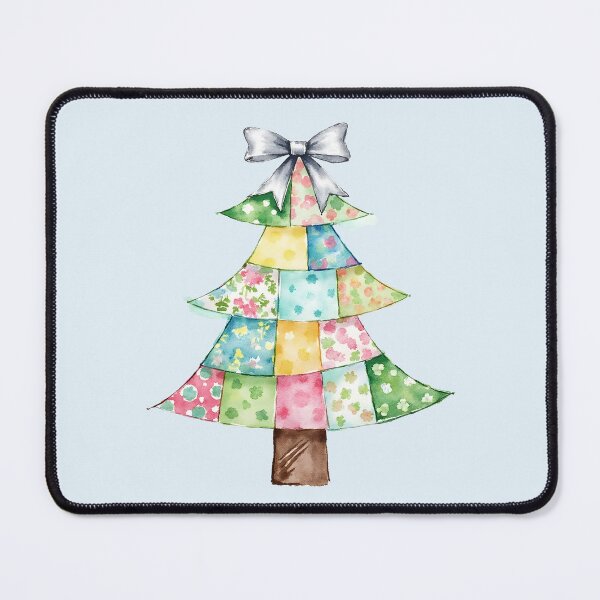 Item preview, Patchwork Christmas Tree Coquette Christmas Tree designed and sold by PeacefulD-signs.