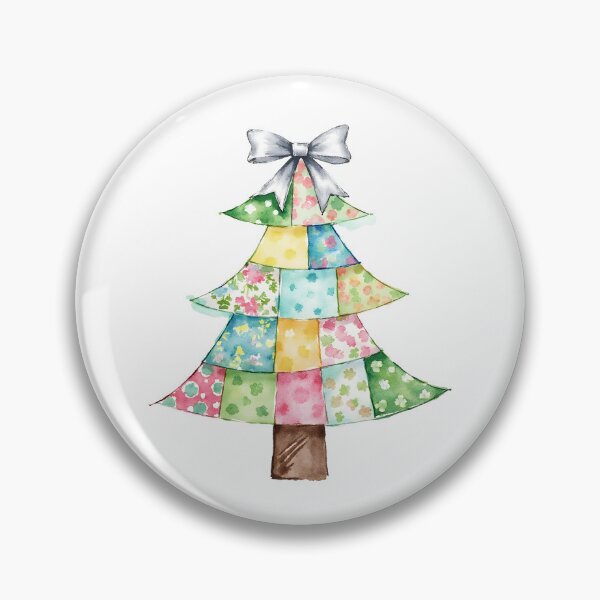 Item preview, Patchwork Christmas Tree Coquette Christmas Tree designed and sold by PeacefulD-signs.