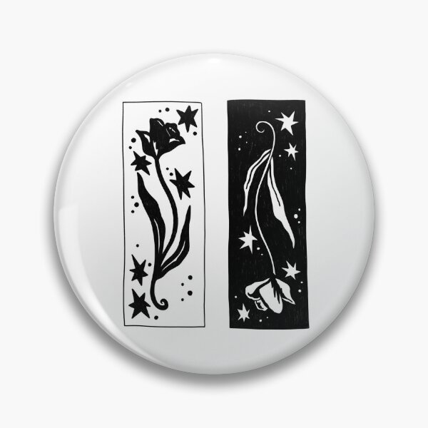 Item preview, Black and white tulips designed and sold by annexart.