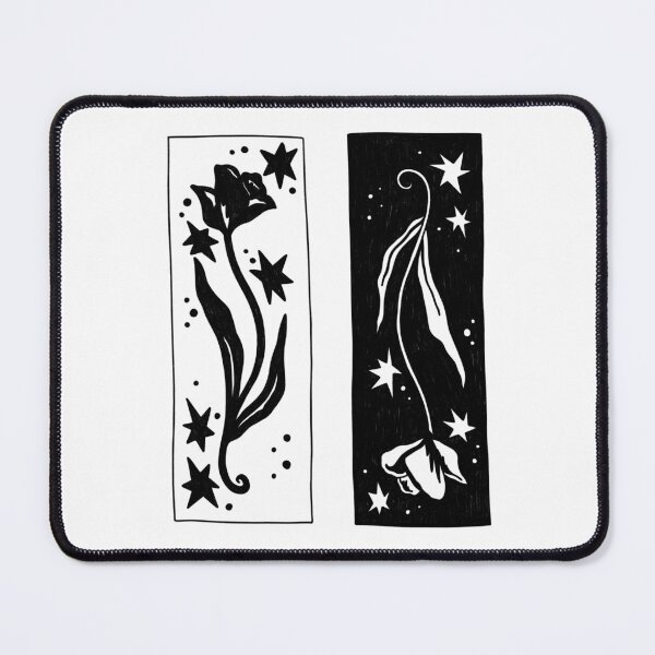 Item preview, Black and white tulips designed and sold by annexart.