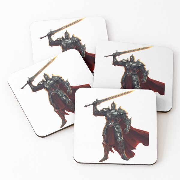 Item preview, Epic Dark Knight – Fantasy Warrior with Sword RPG Design designed and sold by joxprints.