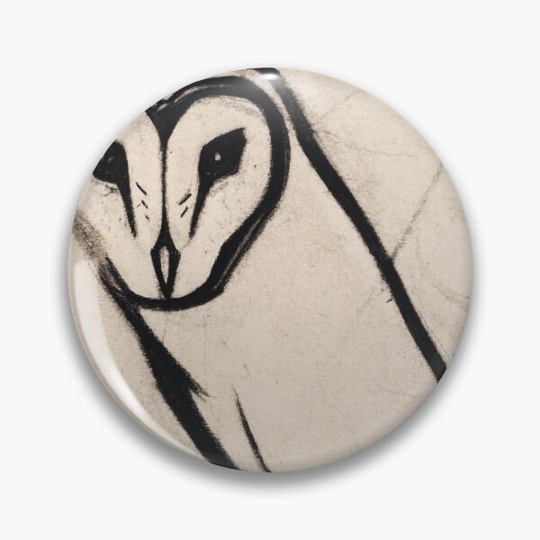 Item preview, Uil (Owl) by Julie de Graag – Vintage Dutch Woodcut Print designed and sold by PureVintageLove.