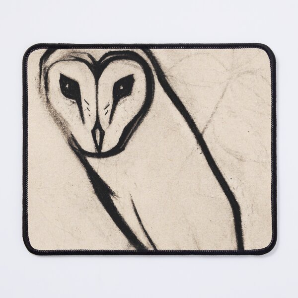 Item preview, Uil (Owl) by Julie de Graag – Vintage Dutch Woodcut Print designed and sold by PureVintageLove.