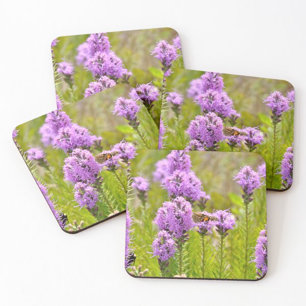 Item preview, Painted Lady Butterfly on Blazing Star designed and sold by AffeldtImages.