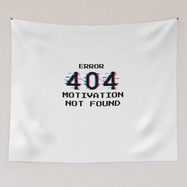 Item preview, ERROR MOTIVATION NOT FOUND designed and sold by MasterHansik.