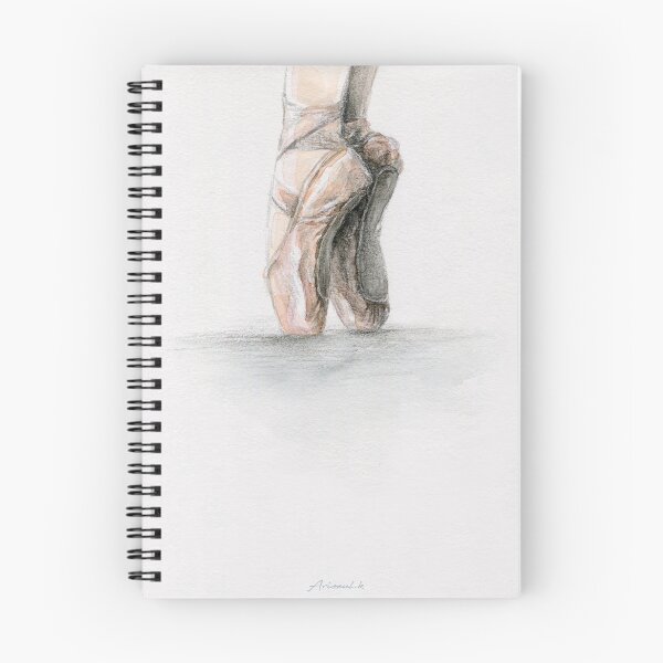 Item preview, ballet pointe shoe drawing designed and sold by Ariseul-k.