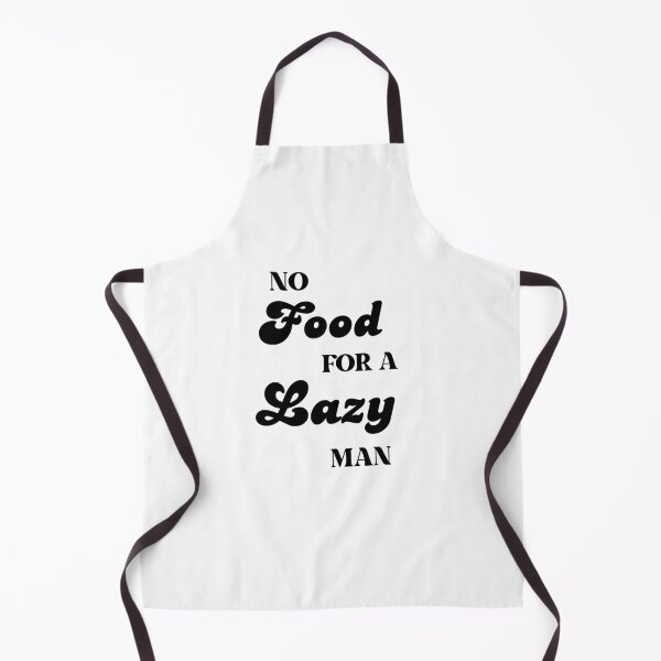 Item preview, No Food for a Lazy Man – Motivational Quote Design designed and sold by Uceepeace.