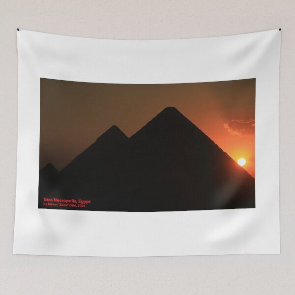 Item preview, Khufu sunsetting II (with text) designed and sold by zumi.