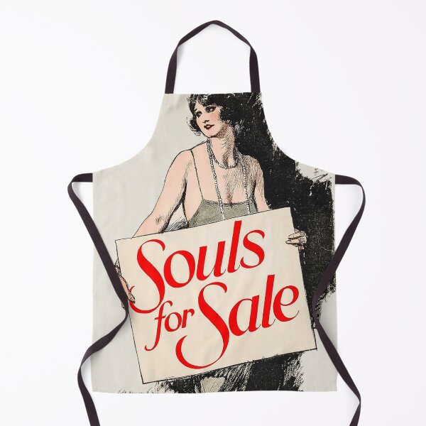 Item preview, Souls for Sale (1923) – Vintage Silent Film Poster, Flapper Era Chromolithograph designed and sold by PureVintageLove.