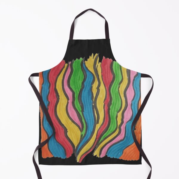 Item preview, Vivid Flow – Abstract Rainbow Waves designed and sold by BulletKitty82.