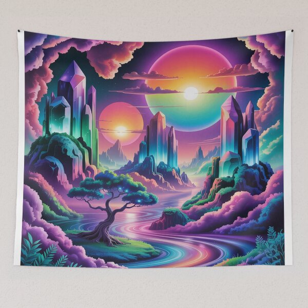 Item preview, exotic landscape bathed in ethereal light. designed and sold by Lilashakti ⭐️ ⭐️ ⭐️ ⭐️ ⭐️.