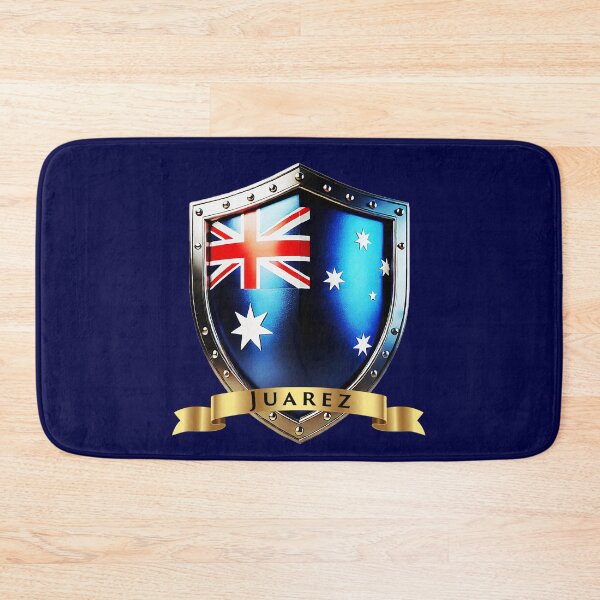 Item preview, Juarez Family Australia Shield, Bold Heritage Crest designed and sold by Highlandkings.
